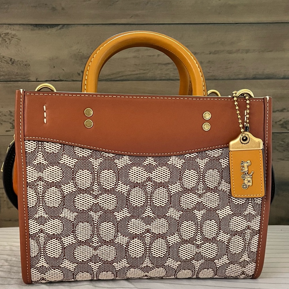 Coach Rogue 25 NWT Signature Jacquard

Style C6444